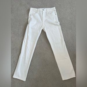white jeans